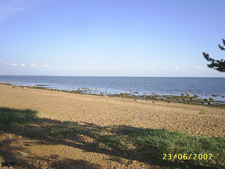 Пляж в Комарово